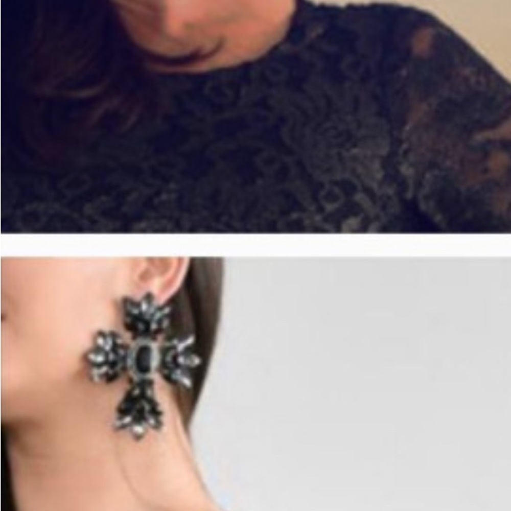 Elegant Black and Gold Women's Accessory Set  handmade - Picture 4 of 6